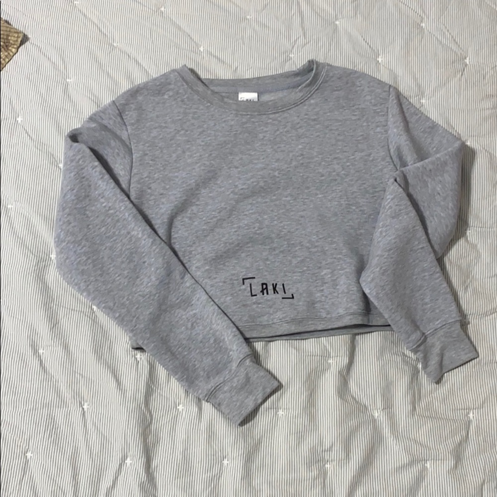 Crop Workout sweat shirt